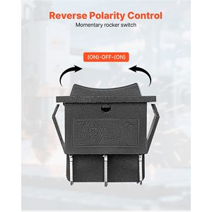 Interruttore a bilanciere DPDT momentaneo a 6 pin, 3 posizioni (ON) (ON), per inversione di polarità, AC 250V/16A 125V/20A KCD1 - Product Image 3