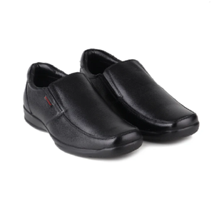 Chaussures habillées noires de qualité supérieure pour hommes, style classique pour le bureau, à lacets, aspect cuir, chaussures de ville pour affaires. - Product Image 5