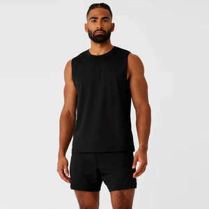 Débardeur Homme Respirant Nouveau Design à Faible MOQ pour Vente en Ligne – Nouvelle Arrivée Vêtements de Fitness de Haute Qualité - Product Image 3