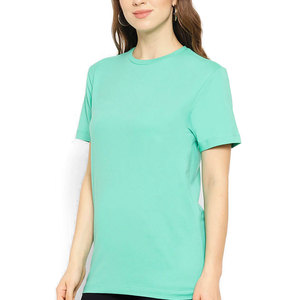 T-shirts en coton décontractés pour femmes, tendance, été, unis ou imprimés, vente en gros, commande en gros, t-shirts pour femmes en vente à prix avantageux - Product Image 5