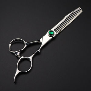 Juego de Tijeras de Peluquería Ovexa de Acero Inoxidable Quirúrgico, 10 mm de Longitud, Agarre Perfecto y Duradero, Herramientas para Cortar el Cabello con Bolsa - Product Image 3