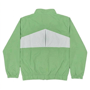 Ensemble de survêtement pour homme de qualité supérieure, couleur verte et blanche, veste et pantalon en polyester respirant, vêtements de sport décontractés, tenue de printemps - Product Image 3