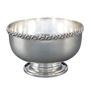 Seau à glace de luxe en aluminium avec pied, grand seau à champagne argenté, bac à boissons rafraîchissantes sur pied avec poignées pour les fêtes - Product Image 3