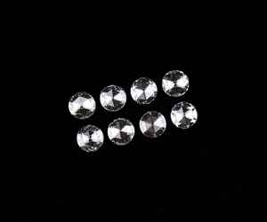 Diamante Redondo de 4.5 MM, Corte Rosa, Creado en Laboratorio, Certificado IGI, Color D, VVS2, para Joyería, Anillo Solitario - Product Image 2