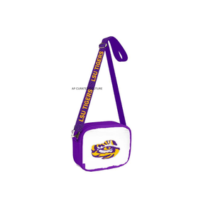 Sac bandoulière personnalisé fait main avec motif drapeau américain perlé patriotique du 4 juillet, sac transparent avec sangle - Product Image 5