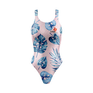 Traje de Baño de Una Pieza para Mujer, Personalizado, Ecológico, Transpirable, Antibacterial, Resistente al Viento, Talla Grande, de Secado Rápido, Sin Costuras - Product Image 1