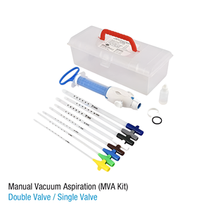 Kit d'aspirateur manuel (MVA) en plastique de qualité médicale, seringue en plastique, boîte en plastique pour usage hospitalier et clinique - Product Image 2