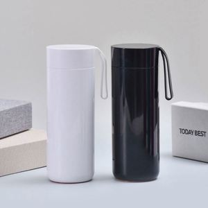 Vaso Térmico Portátil de Acero Inoxidable con Cuerda y Succión para Café y Agua al por Mayor - Product Image 2
