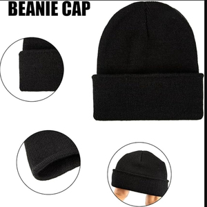 Wholesale Custom High Quality Breathable <b>Waterproof</b> Image Style Unisex Adjustable <b>Beanie</b> Caps Four Seasons Warm Daily Use - Product Image 3