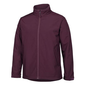 Vestes softshell imperméables pour hommes, pour sports d'hiver en plein air, randonnée, course à pied, travail, avec fermeture éclair - Product Image 4