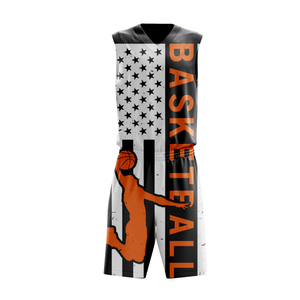 Tenue de basket-ball personnalisée complète, maillot réversible respirant pour hommes, garçons et enfants, uniformes de basket-ball - Product Image 3
