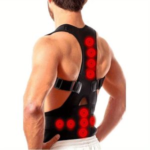 Magnetic <b>Back</b> <b>Support</b> Corrector Brace Belt Band Posture Corrector for Men and Women - Product Image 2