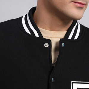 Veste varsity pour homme, mode quotidienne, style streetwear, veste varsity décontractée pour homme - Product Image 5