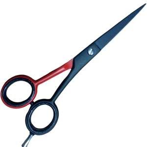 Ciseaux de coiffure professionnels en acier inoxydable pour droitiers, à long manche, pour usage domestique, qualité salon de coiffure, pour effilage, à prix abordable - Product Image 4