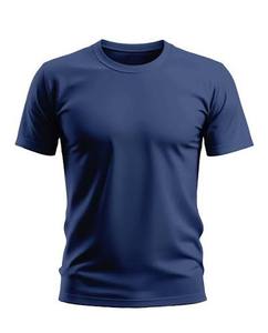 เสื้อยืดคอกลมแขนสั้นผ้าคอตตอน/ผสม 160 กรัม ระบายอากาศได้ดี เป็นมิตรกับสิ่งแวดล้อม ทรงปกติ สำหรับผู้ชาย สไตล์สมาร์ทแคชชวล สีพื้น - Product Image 1
