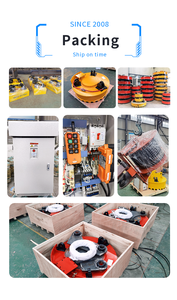 CE ISO 1000 KG Petit mandrin <span class=keywords><strong>électromagnétique</strong></span> pour ventouses d'excavatrice en zone de triage des déchets - Product Image 6