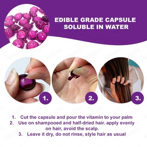 الجملة الشعر زيت العلاج زيت الأركان والفيتامينات C E إصلاح الشعر زيت شعر كبسولات - Product Image 6