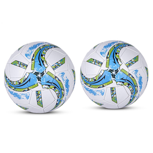 Ballon de football en PU léger et écologique de haute qualité pour adultes, cousu à la machine, en PVC, pour l'entraînement sportif - Product Image 5
