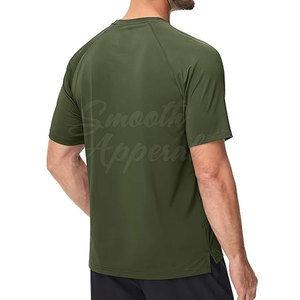 <b>Men</b> Activewear Knitted Performance T Shirts Lightweight Quick Dry <b>Stretch</b> Sports Top for Gym Workout Running and Daily Training - Product Image 2
