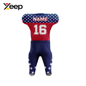 ชุดยูนิฟอร์มอเมริกันฟุตบอลสำหรับผู้ชาย XEEP Customize Breathable รุ่น XC-AFU-29 คุณภาพสูง พิมพ์ลายด้วยความร้อน ปรับแต่งได้ 100% - Product Image 3