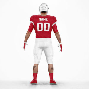 Uniformes de football américain personnalisés de haute qualité avec logo, maillots respirants à séchage rapide pour hommes, vêtements de sport pour l'été - Product Image 4