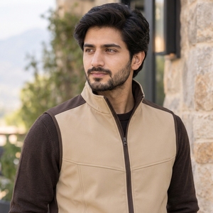 Gilet softshell confortable, tissu résistant à l'eau et poches fonctionnelles, construction durable, avec option OEM. - Product Image 5
