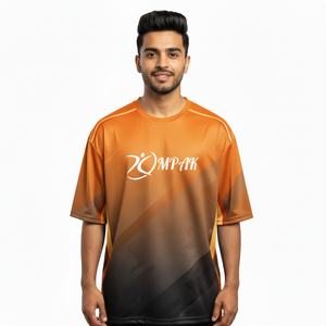 Camiseta Urbana Extra Grande con Sublimación, Estilo Casual para Hombre, Corte Holgado, Tendencia Streetwear - Product Image 1