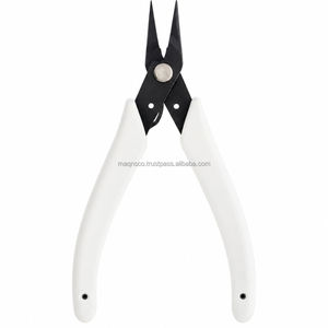 Pince à bec de chaîne à action parallèle de 7 pouces en acier inoxydable de haute qualité avec logo personnalisé, outil de fabrication de bijoux DIY, emballage personnalisé - Product Image 5