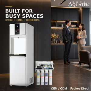 Dispensador de Agua Inteligente Aquatek AQ-1513T |   Sistema de ósmosis inversa (RO) integrado de 5 etapas |   Pantalla Táctil LCD |   Ecológico |   Calidad Comercial Premium |   MIT - Product Image 1