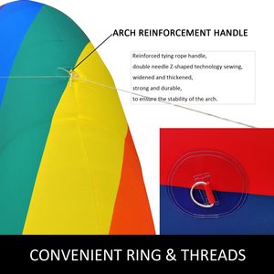 Arco Gonfiabile Arcobaleno 26ftx10ft con Motore 350W 5m per Decorazioni Eventi/Pubblicità/Forniture per Feste/Prodotti Gonfiabili - Product Image 4