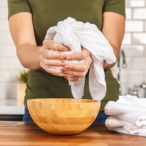 Essuie-tout en toile de sac à farine pour la cuisine - Product Image 3