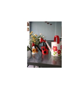 Regadera de metal estilo industrial para jardinería moderna, resistente al óxido, construcción duradera, boquilla larga, mango ergonómico, controlable - Product Image 3