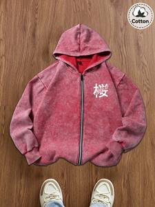 Sudadera con capucha extragrande de corte holgado para hombre, estilo casual, ropa de calle, ropa de gimnasio, sudadera con capucha de tejido grueso. - Product Image 2