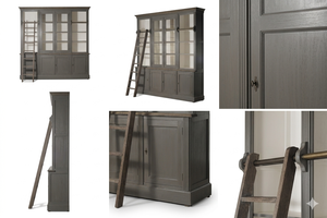 Bravyn Eco-Friendly Durable Library Cabinet <b>Solid</b> Teak <b>Wood</b> Open Shelf Minimalist Natural Finish <b>Bookcase</b> for Living Room Study - Product Image 5