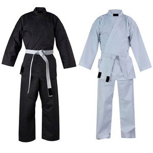 Uniforme de Karate Unisex de Primera Calidad, 100% Algodón, Transpirable, de Secado Rápido, Color Sólido, con Opciones Personalizables - Product Image 6