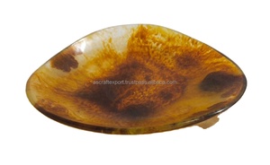 Bol en résine pour servir les aliments et articles de cuisine pour la maison, restaurant, design classique, couleur brun clair, bol en résine à prix avantageux - Product Image 4