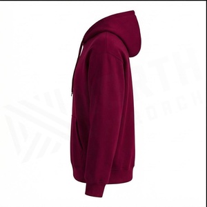 Sweat à capuche oversize North Approach pour homme, décontracté, en coton, avec poche avant et imprimé lettres, style automne - Product Image 3