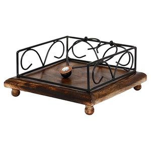 2024 Modern Luxury Restaurant Premium Metal Napkin Holder with Durable Construction for Table - Product Image 5