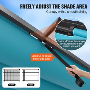 Pergola rétractable moderne 10x13 pour l'extérieur avec auvent en aluminium, abri solaire, gazebo - Product Image 4