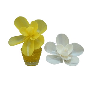 เครื่องกระจายกลิ่นดอกไม้ทำด้วยมือเป็นมิตรกับสิ่งแวดล้อม, เครื่องดูดซับน้ำมันนุ่มธรรมชาติไส้ตะเกียงผ้าฝ้ายแห้งประดิษฐ์สไตล์กล่องบรรจุ - Product Image 1