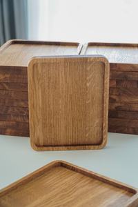 Bandeja Rectangular de Madera de Nogal Pulido para Almacenamiento - Joyería, Alimentos, Apta para Lavavajillas, Diseño Moderno y Lujoso para Cocina, Sala de Estar, Baño, Escritorio - Product Image 6