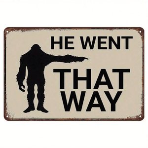 CIFbuy Plaque Murale Vintage Rétro en Aluminium 20,3x30,5cm pour TikTok et Service de Retrait Temu - Product Image 1