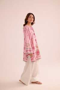 Collection d'été de luxe pour femmes, vêtements indiens et pakistanais, ensemble de 2 pièces en tissu lawn imprimé doux, couleurs personnalisées - Product Image 4
