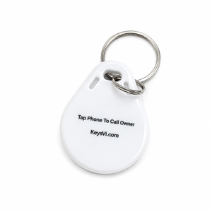 Llavero con Etiqueta NFC Personalizado CALA, ABS, NTAG213, Resistente al Agua, RFID Inteligente, con Chip NFC Programable, Blanco - Product Image 6