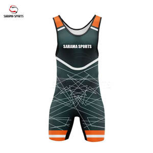 Nouveaux justaucorps de lutte personnalisés pour hommes, vêtements de sport, équipement d'entraînement de gym, matière Spandex, services OEM disponibles pour BJJ et MMA - Product Image 2