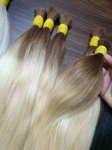 MEILLEUR PRIX JAMAIS Machine d'extensions de cheveux vierges Remy en vrac Double trame Collection de cheveux vietnamiens de couleur claire Cheveux Minh Khang - Product Image 6