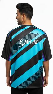 เสื้อยืดโอเวอร์ไซส์พรีเมียมสไตล์สตรีทแวร์สำหรับผู้ชาย ทรงหลวม สวมใส่สบาย แฟชั่นแนวอเมริกัน - Product Image 4