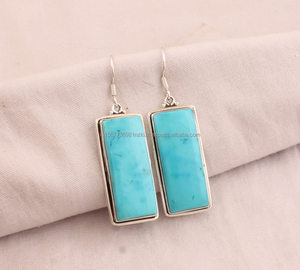 Solid 925 <b>Sterling</b> <b>Silver</b> <b>Earrings</b> for Women, Handmade <b>Silver</b> <b>Earrings</b> for Wedding Anniversary Gift - Product Image 4