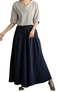 Pantalon de pyjama élégant en coton de style coréen pour femmes à la demande confortable pour l'été disponible à un prix abordable - Product Image 3