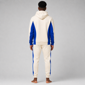 Diseño OEM 100% algodón, chándal personalizable para hombre, forro polar técnico de invierno, secado rápido, corte regular, estilo casual para hombre. - Product Image 3